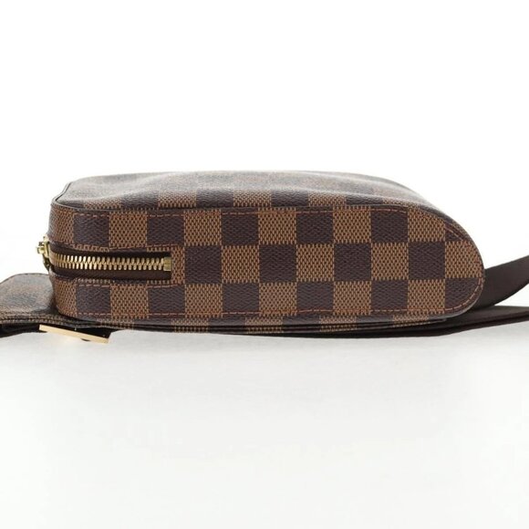 LOUIS VUITTON Damier Ebene Geronimos Shoulder Bag N51994 LV Auth 135296V - Picture 7 of 16